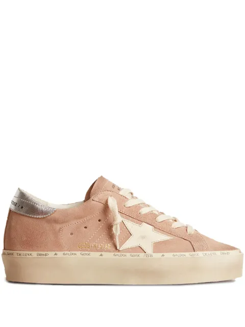 Golden Goose Hi-Star star-patch flatform sneakers Pink GWF00118F005857