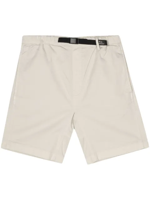 Woolrich belted straight leg shorts Neutrals CFWOSH0038MRUT3343