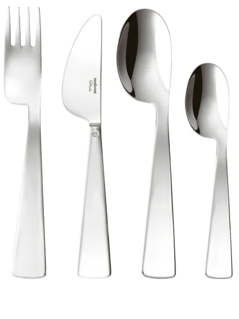 Sambonet Conca stainless steel children's cutlery (set of four) Silver 5253898