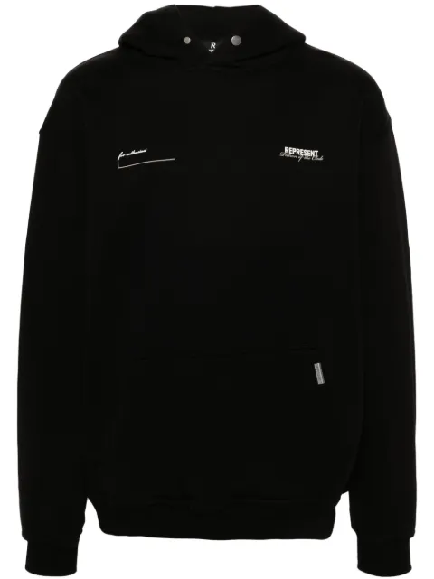 Represent Patron of The Club cotton hoodie Black MLM4270