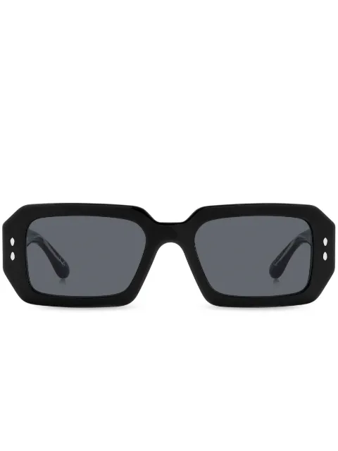 Isabel Marant Eyewear Lily rectangle-frame sunglasses Black IM0144S