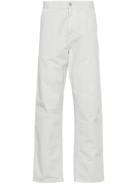 Carhartt WIP Single Knee straight-leg trousers Grey I031499