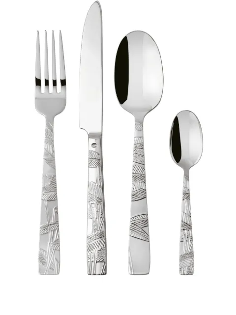 Sambonet Jungle stainless steel cutlery (set of 24) Silver 5256781