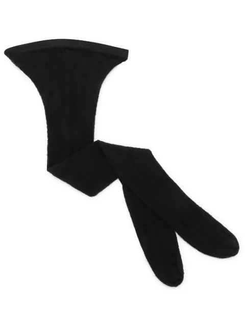 Dolce & Gabbana Openwork cotton tights Black O4B51TON00FN0000