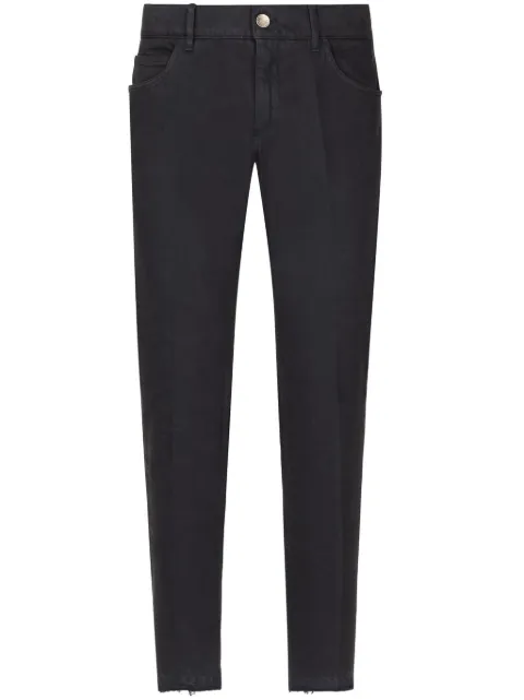 Dolce & Gabbana pressed-crease slim-cut jeans Blue GYJCCDG8LL1