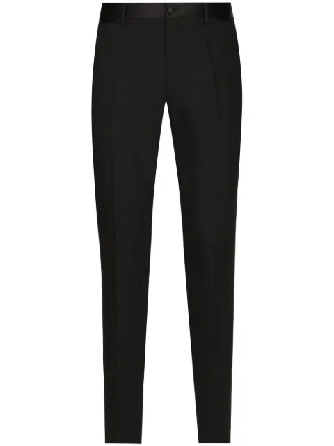 Dolce & Gabbana classic stretch tailored trousers Black GYA5MTGI726