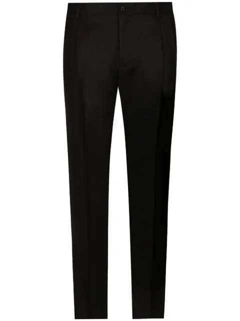 Dolce & Gabbana tailored tapered trousers Black GY6UETGI251