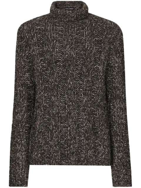 Dolce & Gabbana chunky-knit jumper Grey GXW30TJFMEPS0995