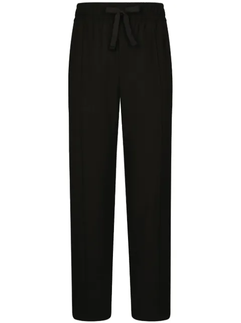 Dolce & Gabbana wool track pants Black GP03ATFU28E