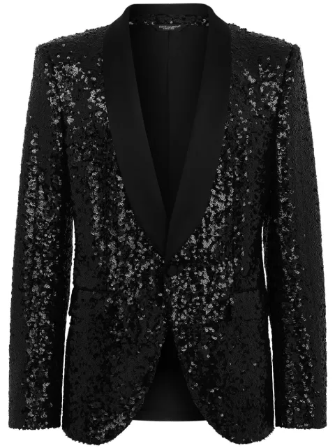 Dolce & Gabbana sequined jacket Black G2UG2TFLSGD
