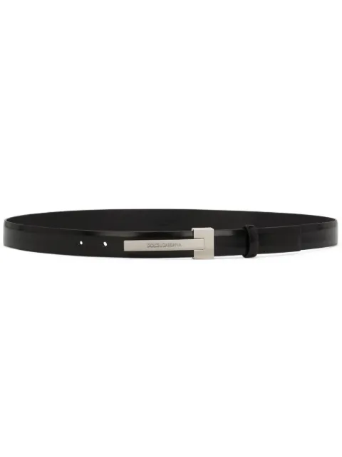 Dolce & Gabbana leather belt Black BC4870AI935