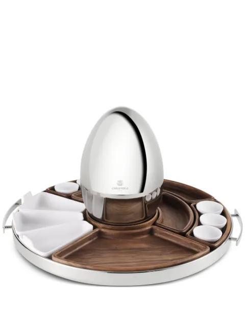 Christofle Mood Asia tray (48cm) Silver 3570660480278