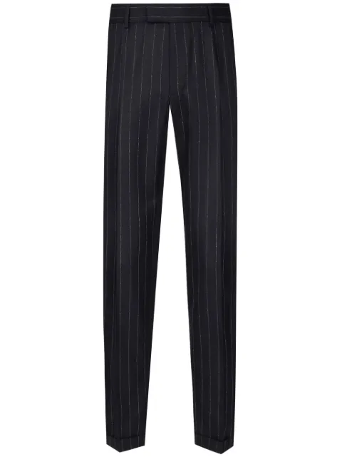 Dolce & Gabbana striped tailored trousers Black GP09TTFR21H