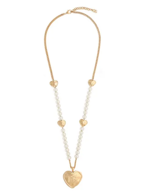 Dolce & Gabbana heart-pendant necklace Gold WNQ6L3W1111