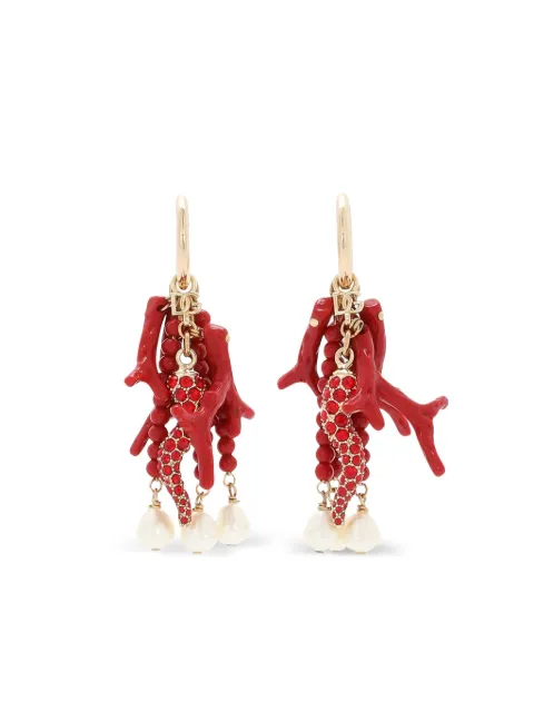 Dolce & Gabbana Creole earrings Red WEQ6A4W1111