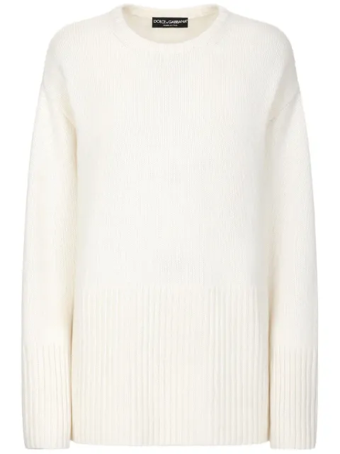 Dolce & Gabbana cashmere jumper Neutrals FXX56ZJAWYP