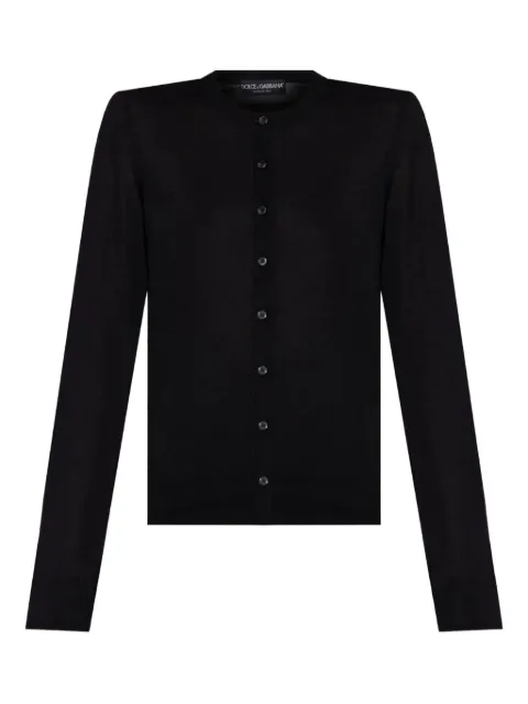 Dolce & Gabbana DNA button-up cardigan Black FXV09TJFMEW