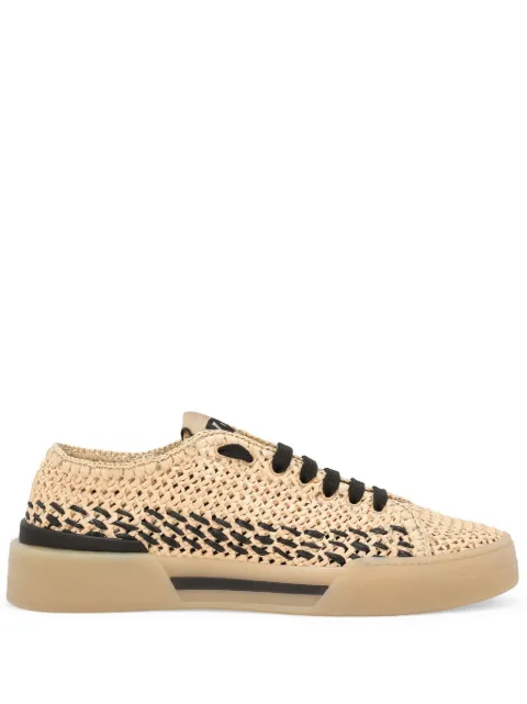 Dolce & Gabbana New Roma macramé sneakers Neutrals CS2271AW194