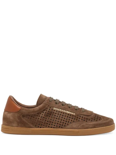 Dolce & Gabbana Saint Tropez suede sneakers Brown CS2256A5164