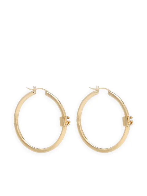 Dolce & Gabbana DG logo-charm hoop earrings Gold WEQ6M1W1111