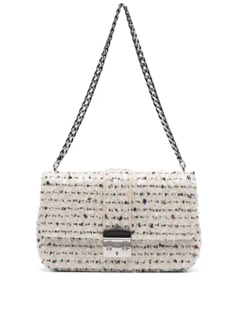 Christian Dior Pre-Owned 2013 Miss Dior tweed bag Neutrals DIO2200UG