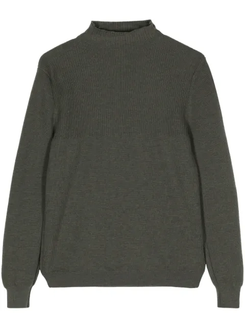 Cruciani ribbed wool jumper Green UC3216426A12LU13