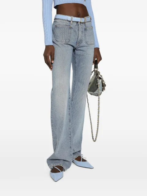 Dolce & Gabbana patch pockets tapered-legged jeans Blue FTC7ADG8LW2