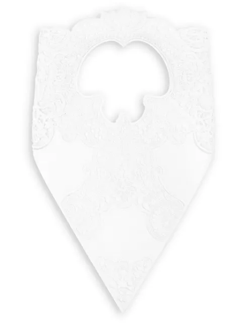 Dolce & Gabbana cut-out lace veil White FS311AFG5BJ