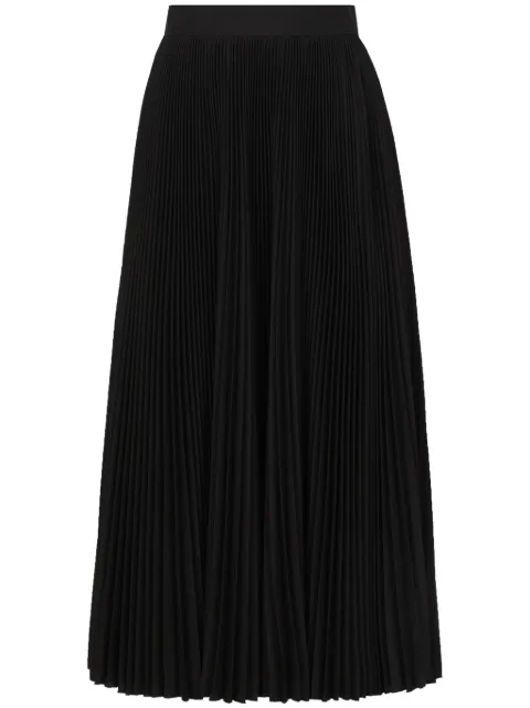 Dolce & Gabbana pleated skirt Black F4CW4TFUZC3