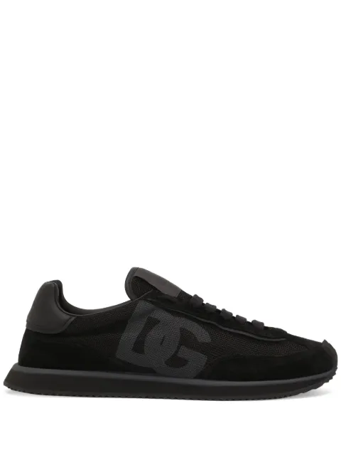 Dolce & Gabbana mixed-material DG Cushion sneakers Black CS2288A5355