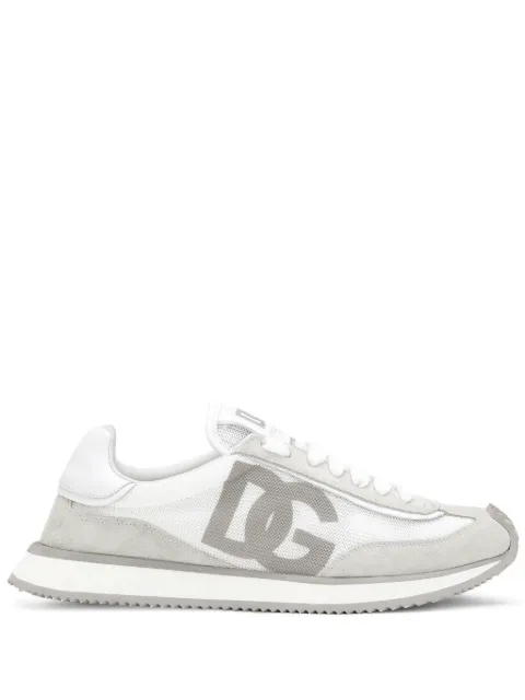 Dolce & Gabbana DG Cushion mixed-material sneakers White CK2288A5355