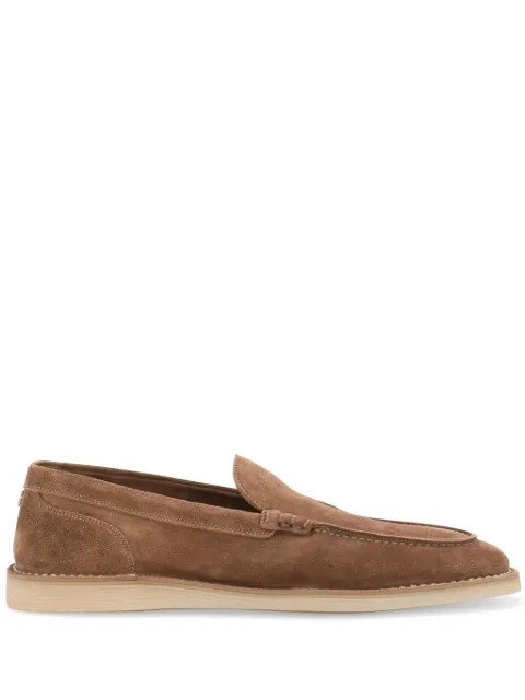 Dolce & Gabbana suede loafers Brown A50593AS707