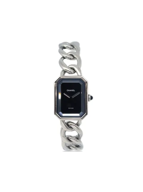 CHANEL Pre-Owned 1987 pre-owned Premiere L 20mm Black VC84115
