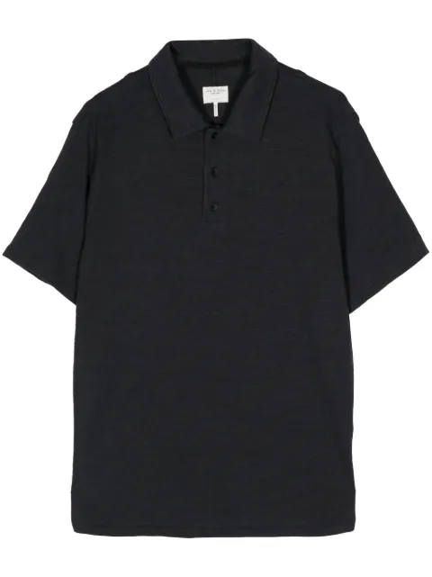 rag & bone short-sleeve polo shirt Grey MBC23FT012CA12