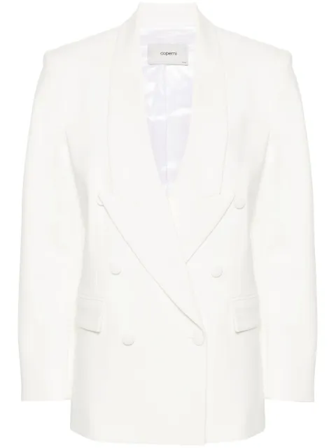 Coperni double-breasted tailored blazer White COPV58139