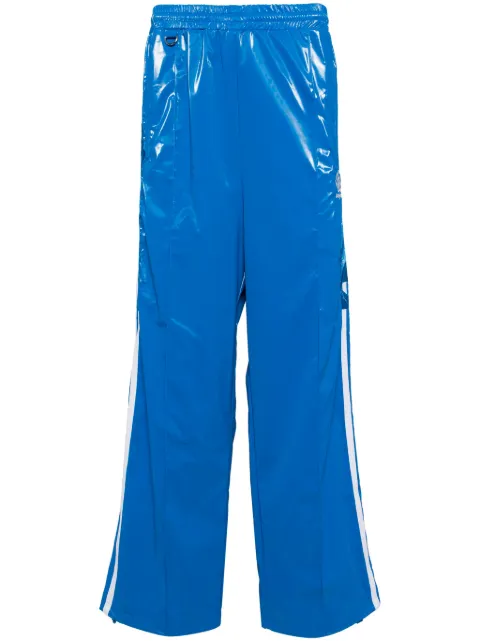 Doublet Laminate Track embroidered track pants Blue 24SS11PT258BLU