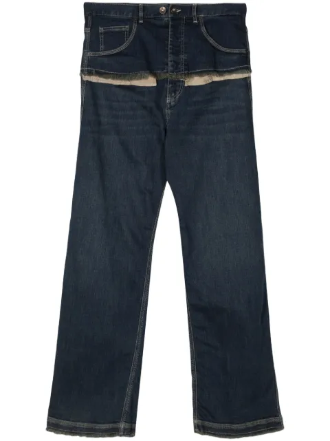 ACT Nº1 mid-rise straight-leg jeans Blue SSS2403