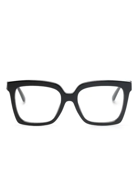 Michael Kors Nassau oversize-frame glasses Black MK4119U
