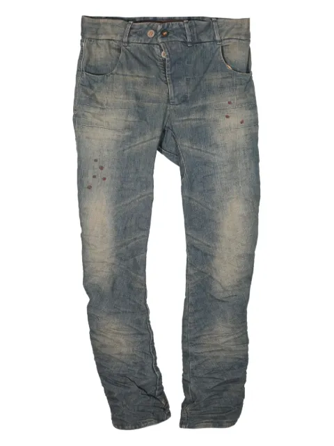 Boris Bidjan Saberi P13 jeans Blue P13DTFFKU10002