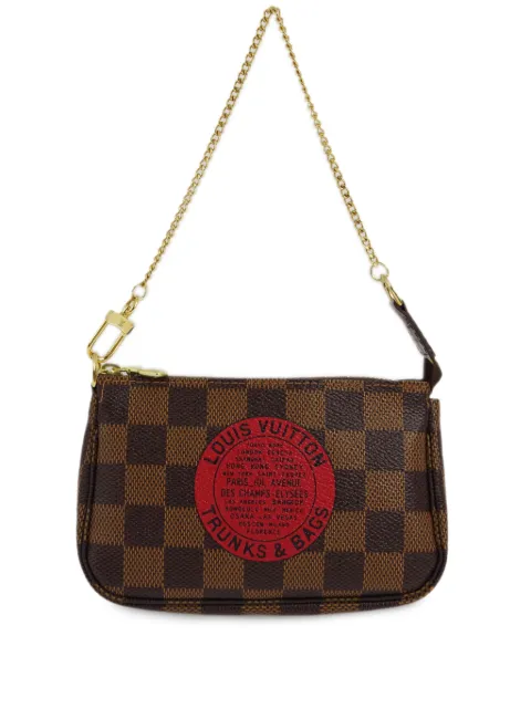 Louis Vuitton Pre-Owned 2008 mini Pochette Accessoires clutch bag Brown N58011