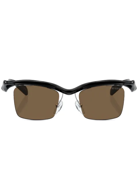 Prada Eyewear PR A15S square-frame sunglasses Black SPRA151AB8C1
