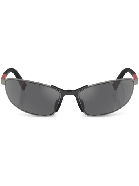 Prada Eyewear Linea Rossa sunglasses Silver SPS55Z5AV07G