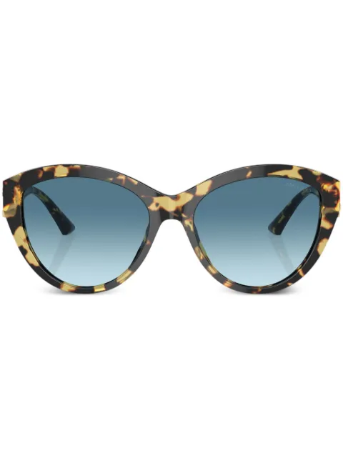 Jimmy Choo Eyewear cat-eye sunglasses Brown JC5007500419