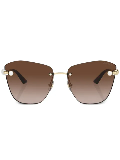 Jimmy Choo Eyewear Lule sunglasses Gold JC4004HB300613