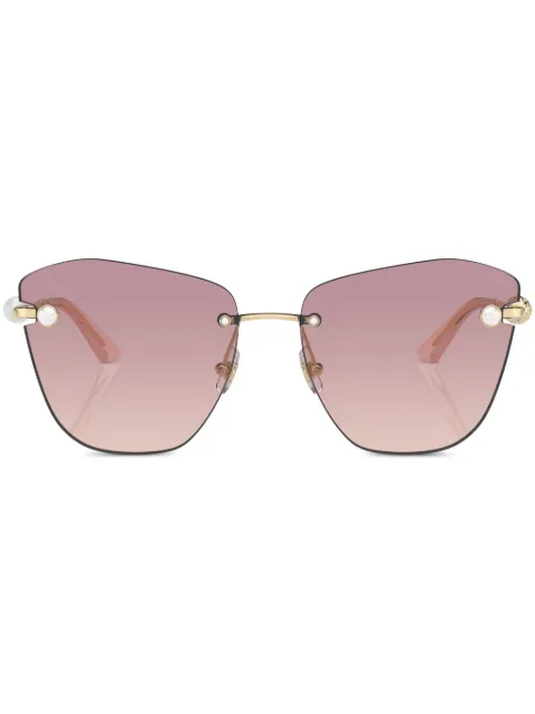 Jimmy Choo Eyewear Lule sunglasses Gold JC4004HB300668