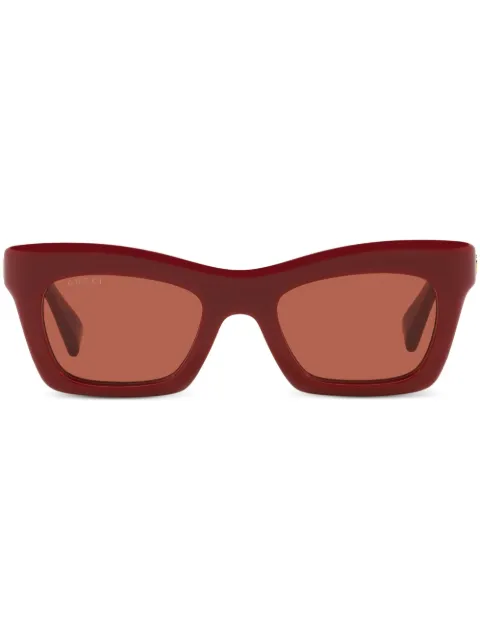Gucci Eyewear Script sunglasses Red GG1773S003