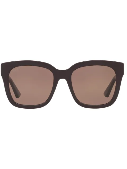 Gucci Eyewear square-frame sunglasses Red GC0020152000D1