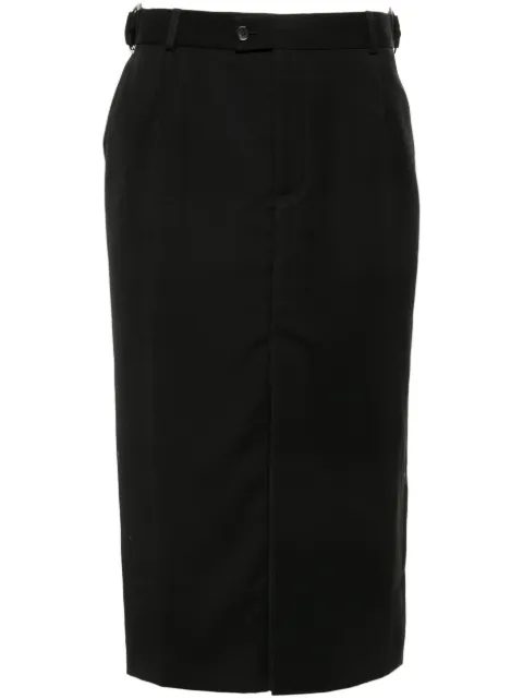 BETTTER waist-tabs pencil skirt Black SK00090BK