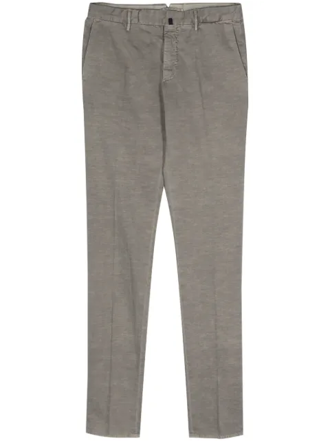 Incotex tapered-leg trousers Grey 1W00309387A