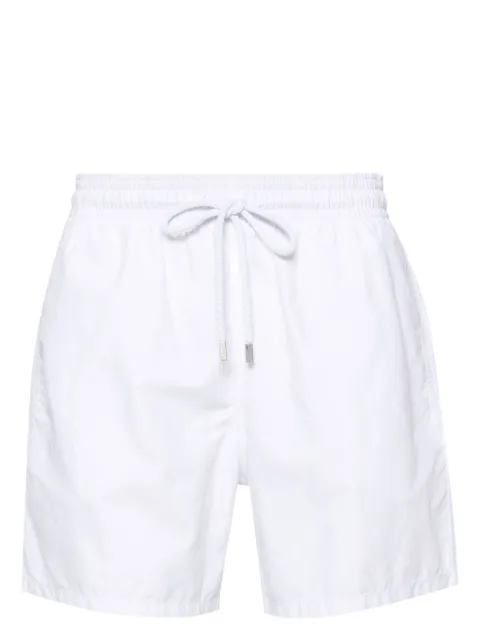 Vilebrequin elasticated-waist swim short White MOOREAC4A00